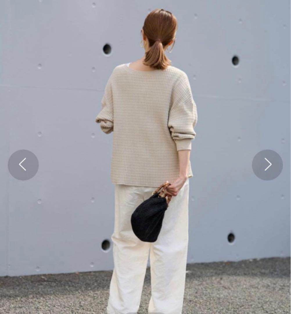 【美品】FRAMeWORK ヘビーワッフル 2WAY プルオーバー