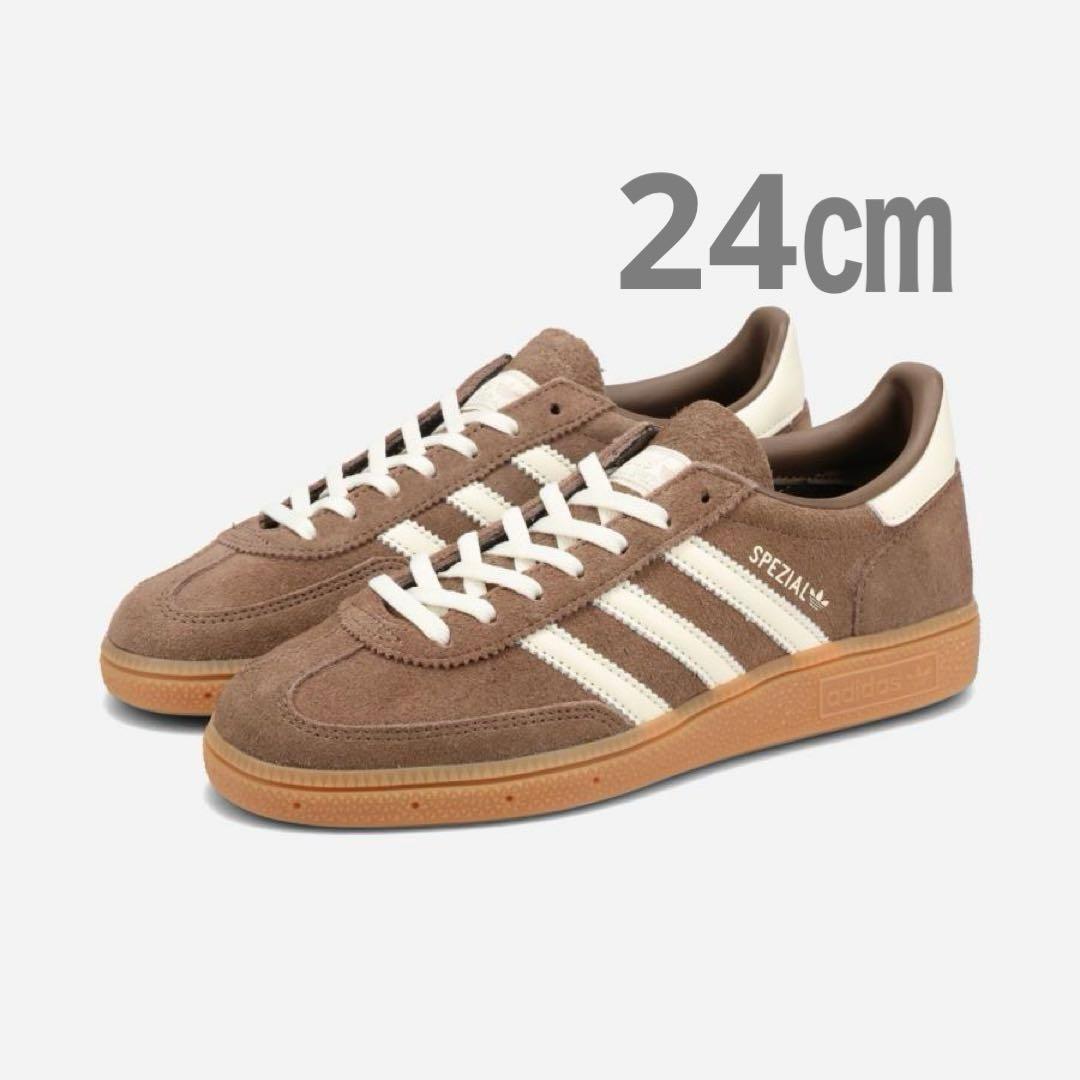 【adidas HANDBALL SPEZIAL】ブラウン　24㎝
