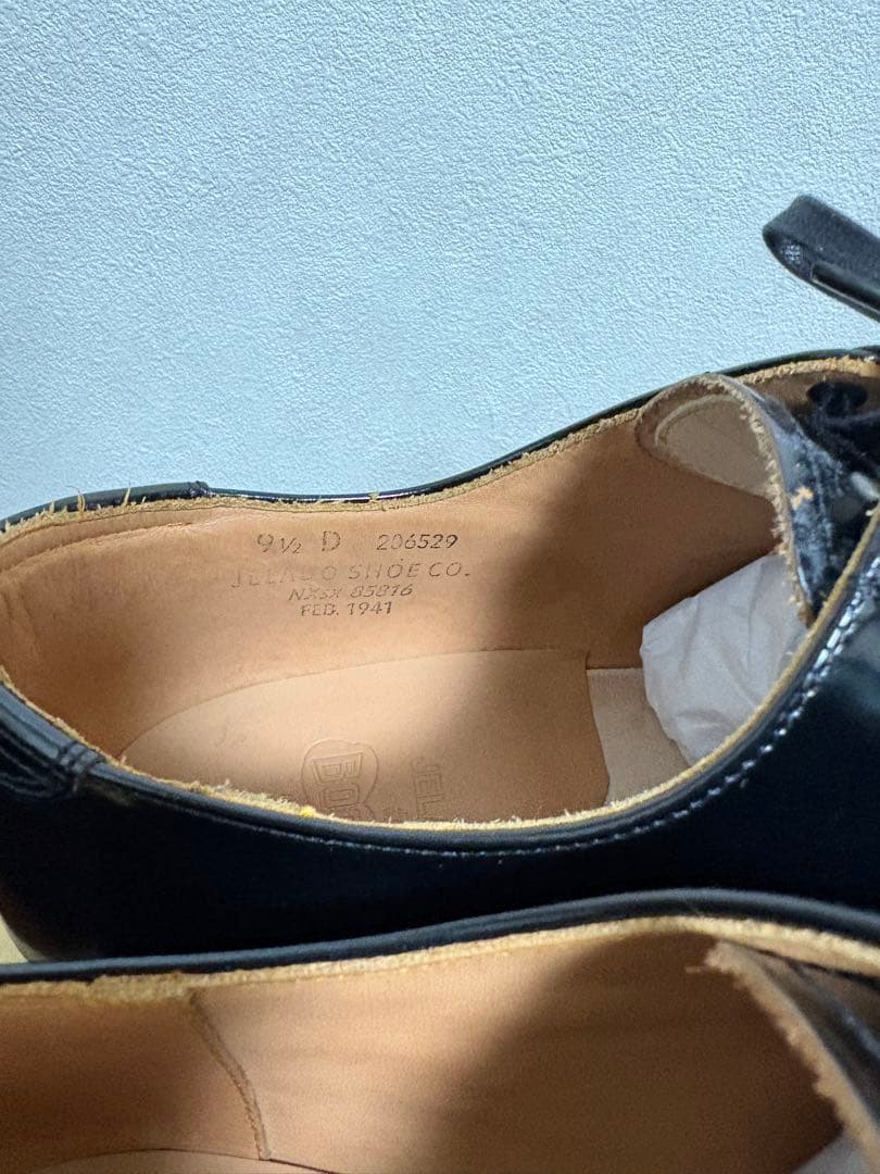 JELADO U.S.N. 41 SERVICE SHOE ブラック 9.5