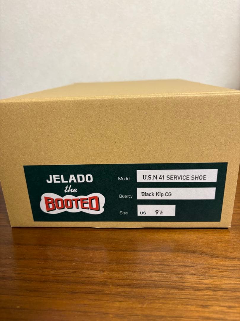 JELADO U.S.N. 41 SERVICE SHOE ブラック 9.5