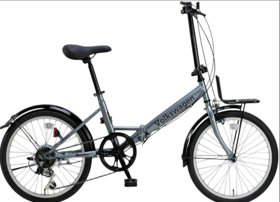 折りたたみ自転車 フォルクスワーゲン VW-206G 20インチ 6段変速