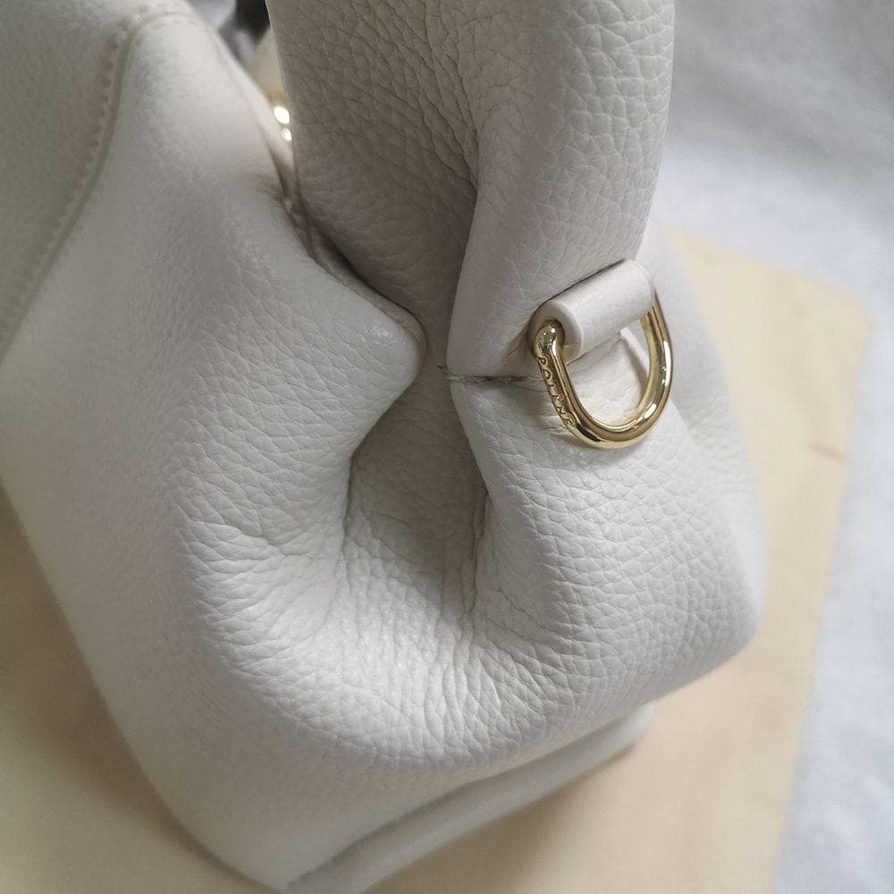 早い者勝ち！ POLÈNE ホワイトレザー ショルダーバッグ