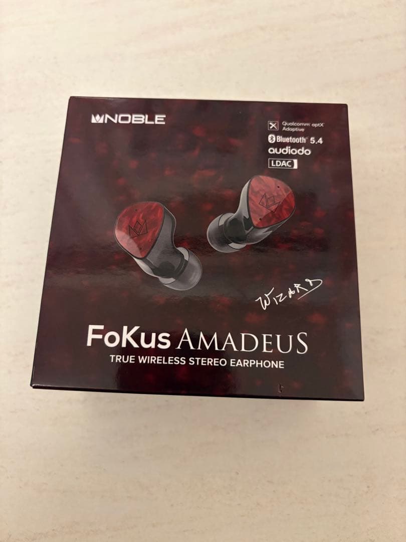 試聴1時間のみ　Noble Audio Fokus Amadeus アマデウス