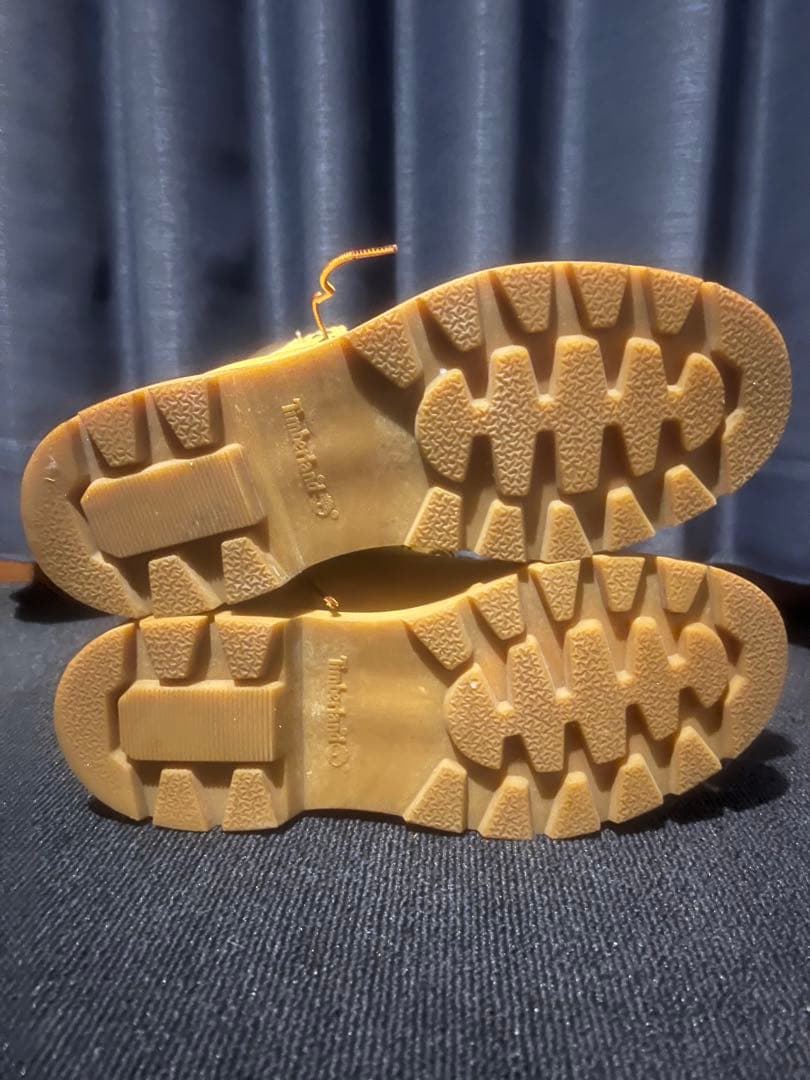 ティンバーランド ベージュ ワークブーツ