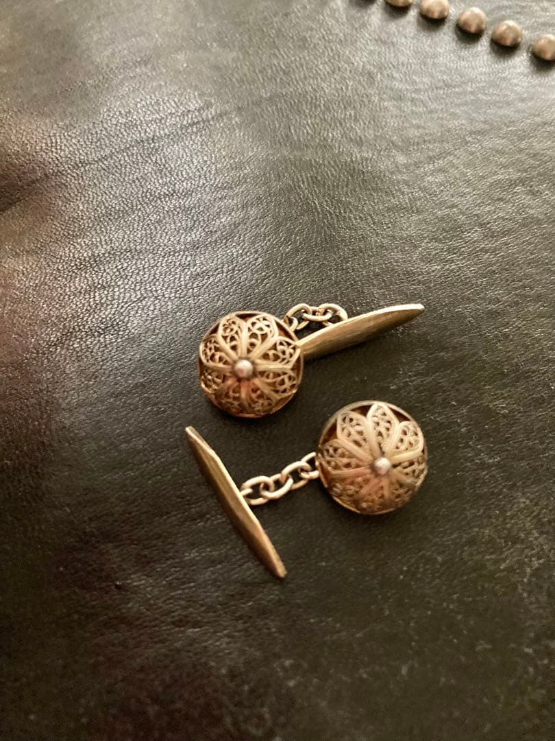 ビンテージカフス(透かし柄細工24n0iri)