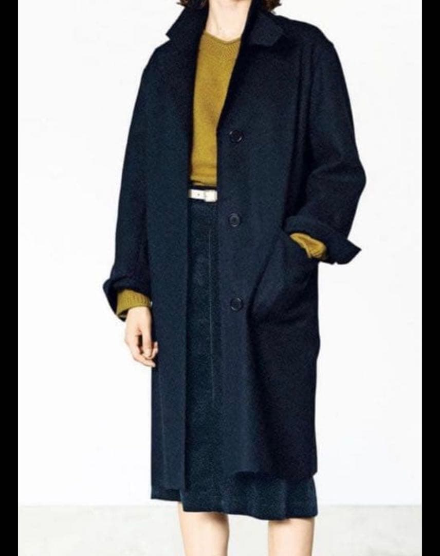 極美品 マーガレットハウエル S メルトン コート FOX BROTHERS