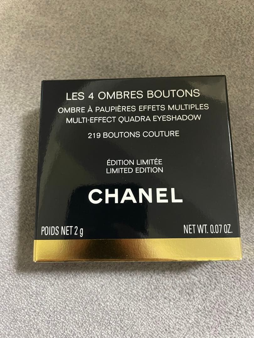 アイシャドウ CHANEL LES 4 OMBRES BOUTONS 219