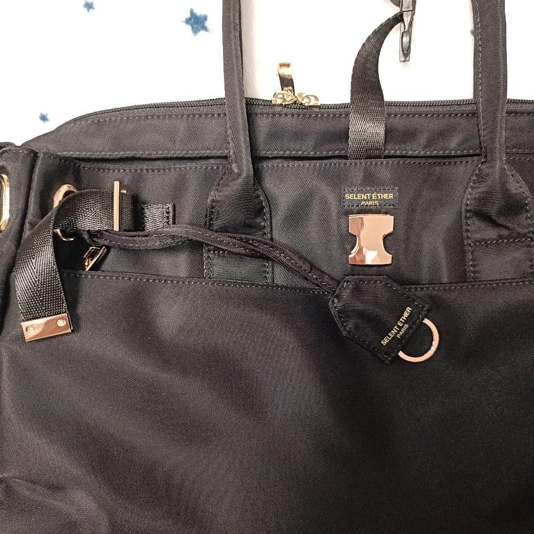 バッグ SELENT ETHER PASSION40 GOLD BLACK 2way
