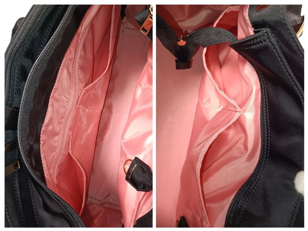 バッグ SELENT ETHER PASSION40 GOLD BLACK 2way