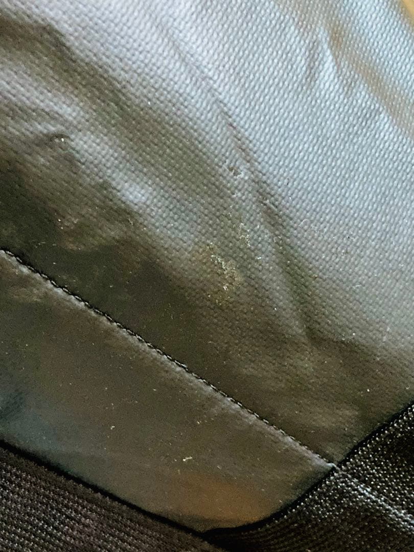 吉田カバン 初期 ラゲッジレーベル 青バッテン ニューライナー ドラムバッグ 黒