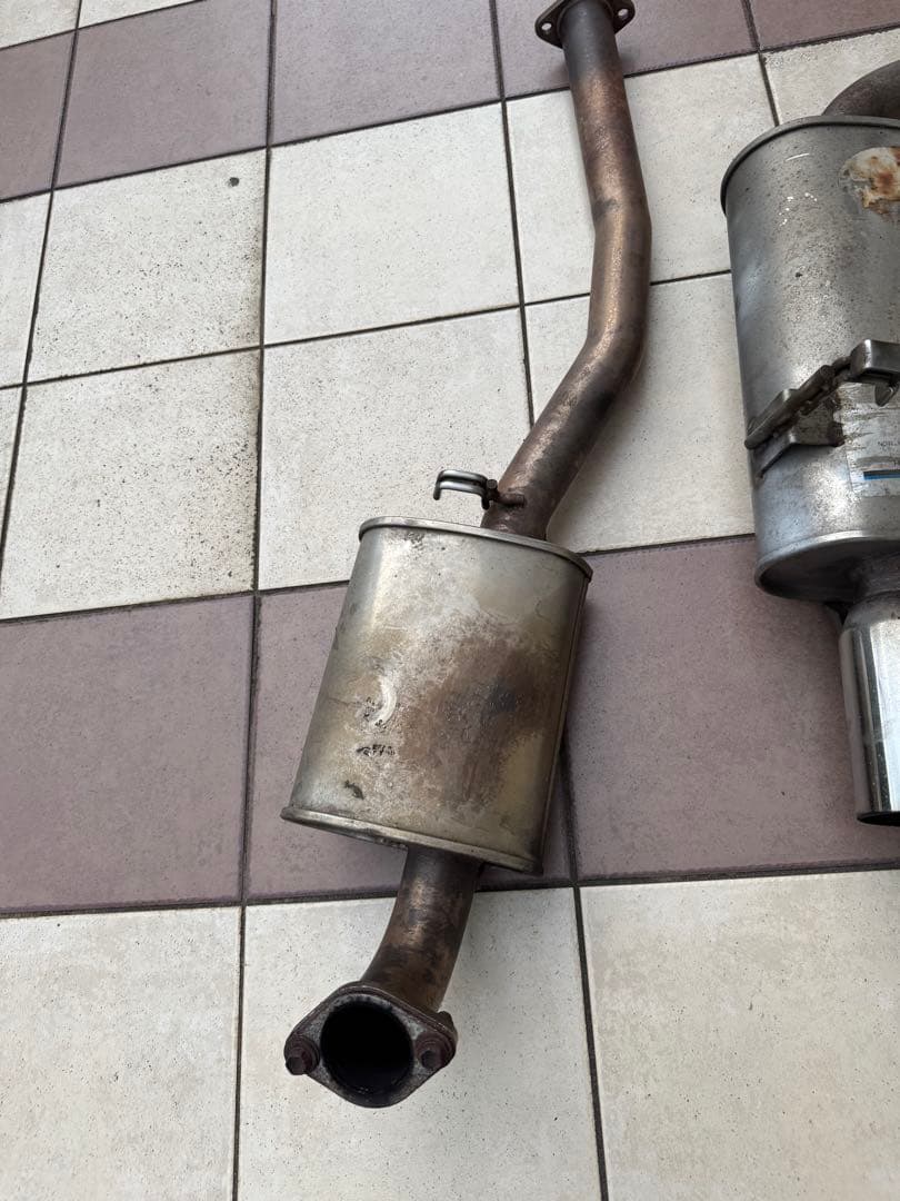 AE86 3ドア マフラー　デフ上60パイ