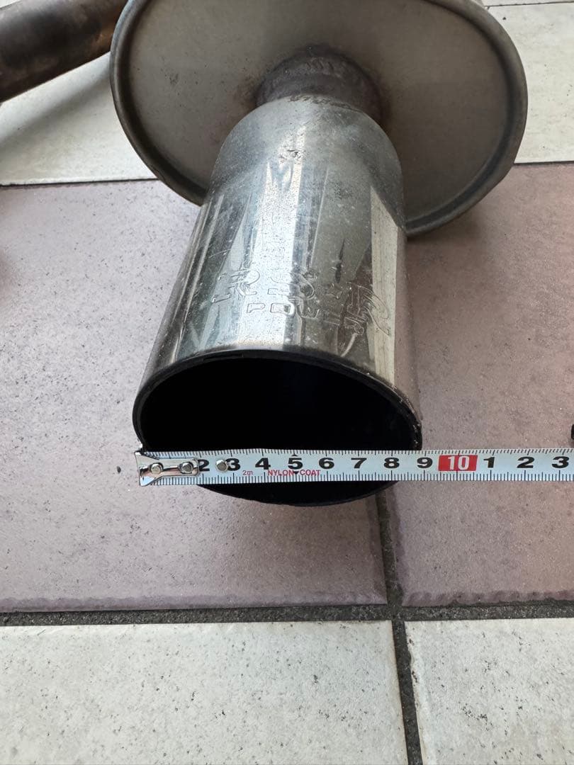 AE86 3ドア マフラー　デフ上60パイ