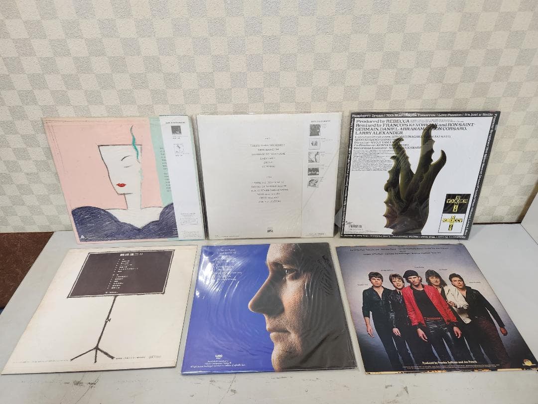 洋楽 邦楽 アニメ LPレコード 18枚セット 帯付き多数