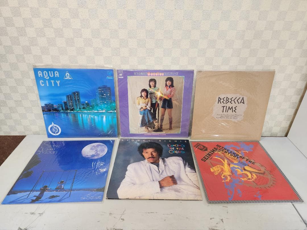 洋楽 邦楽 アニメ LPレコード 18枚セット 帯付き多数