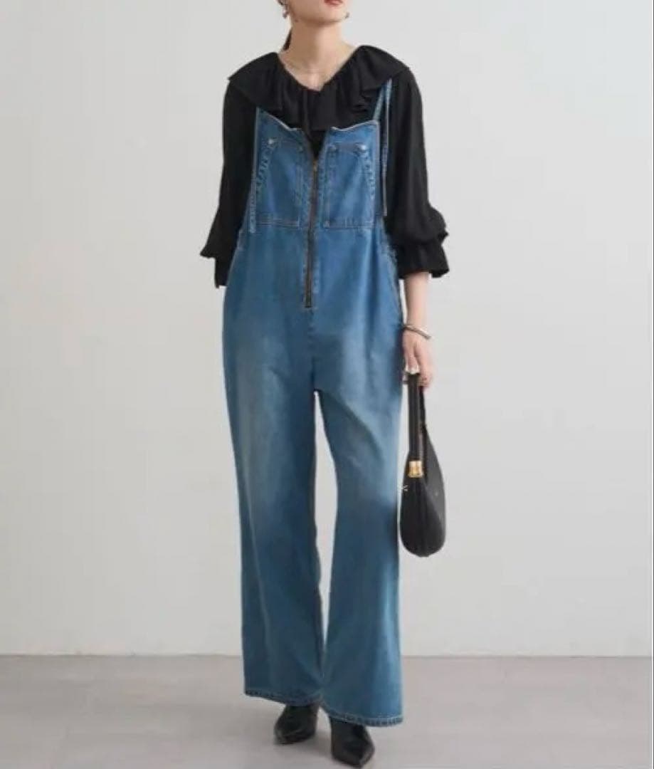 【新品タグ付き】デニムオールインワン
