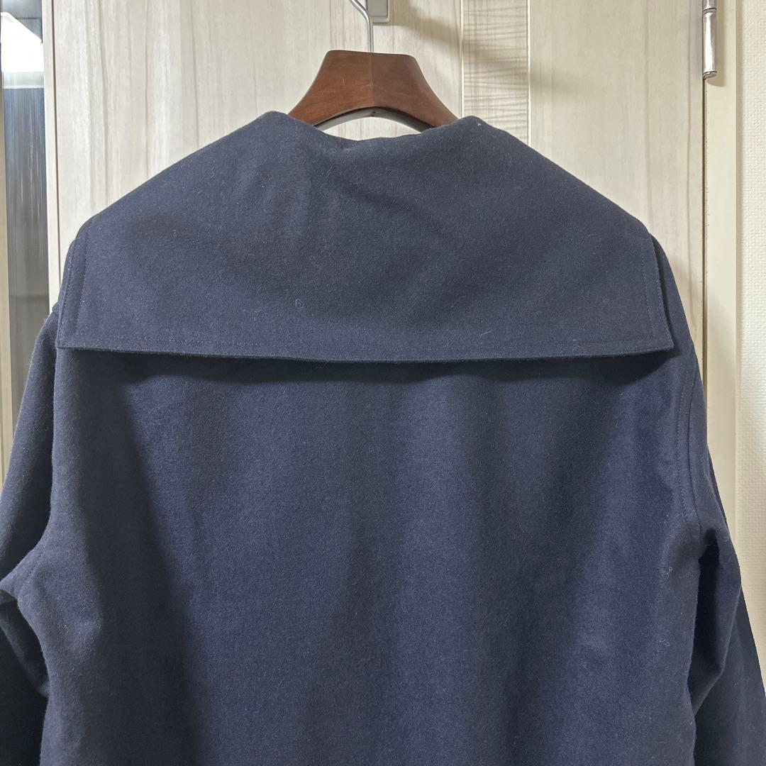 【美品】INSCRIRE アンスクリア セーラージャケット　ネイビー