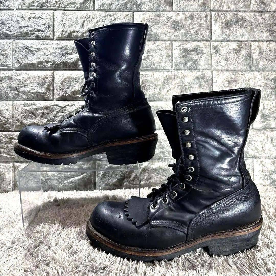 REDWING 2218 廃番 ロガーブーツ キルティ ビンテージ USA 革紐