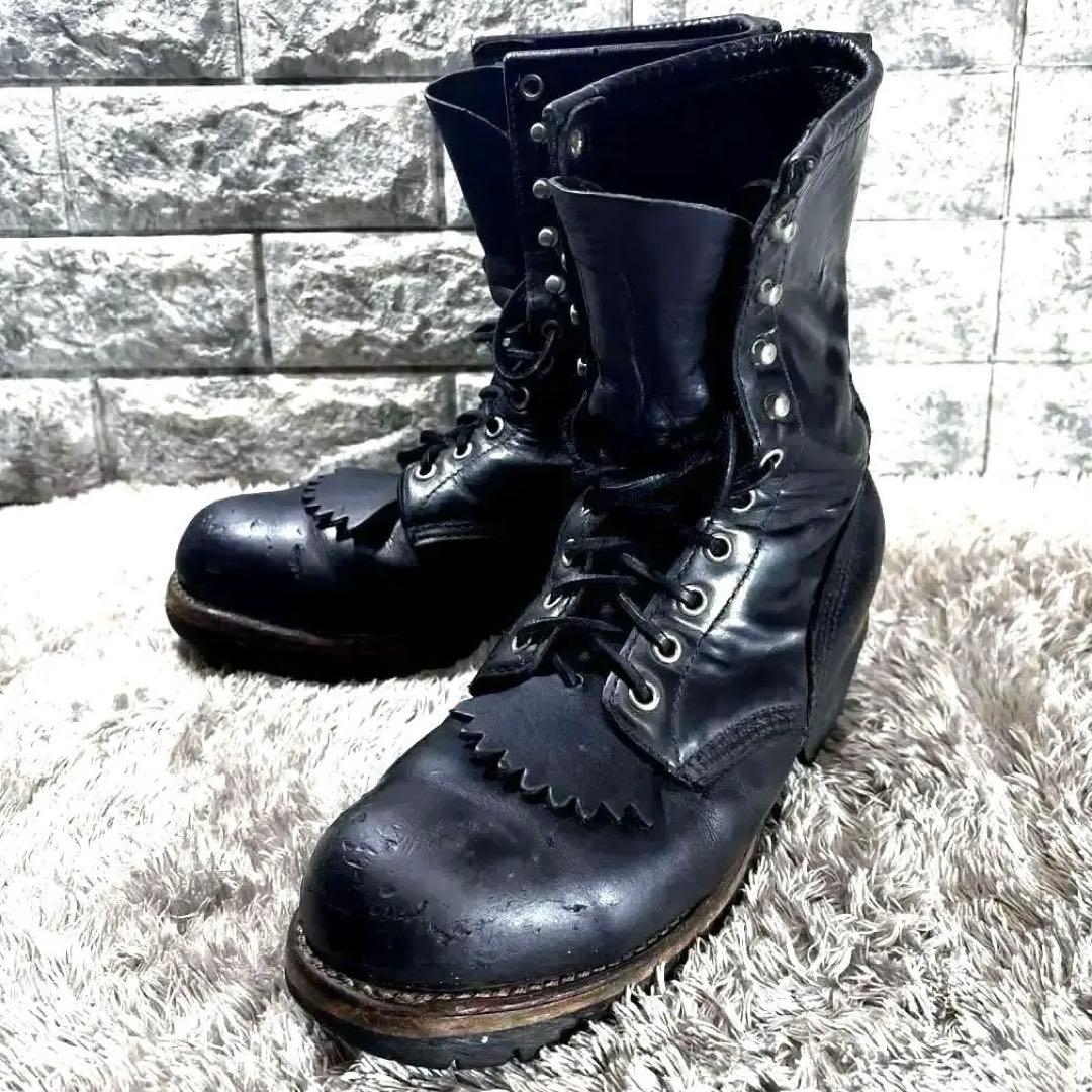 REDWING 2218 廃番 ロガーブーツ キルティ ビンテージ USA 革紐