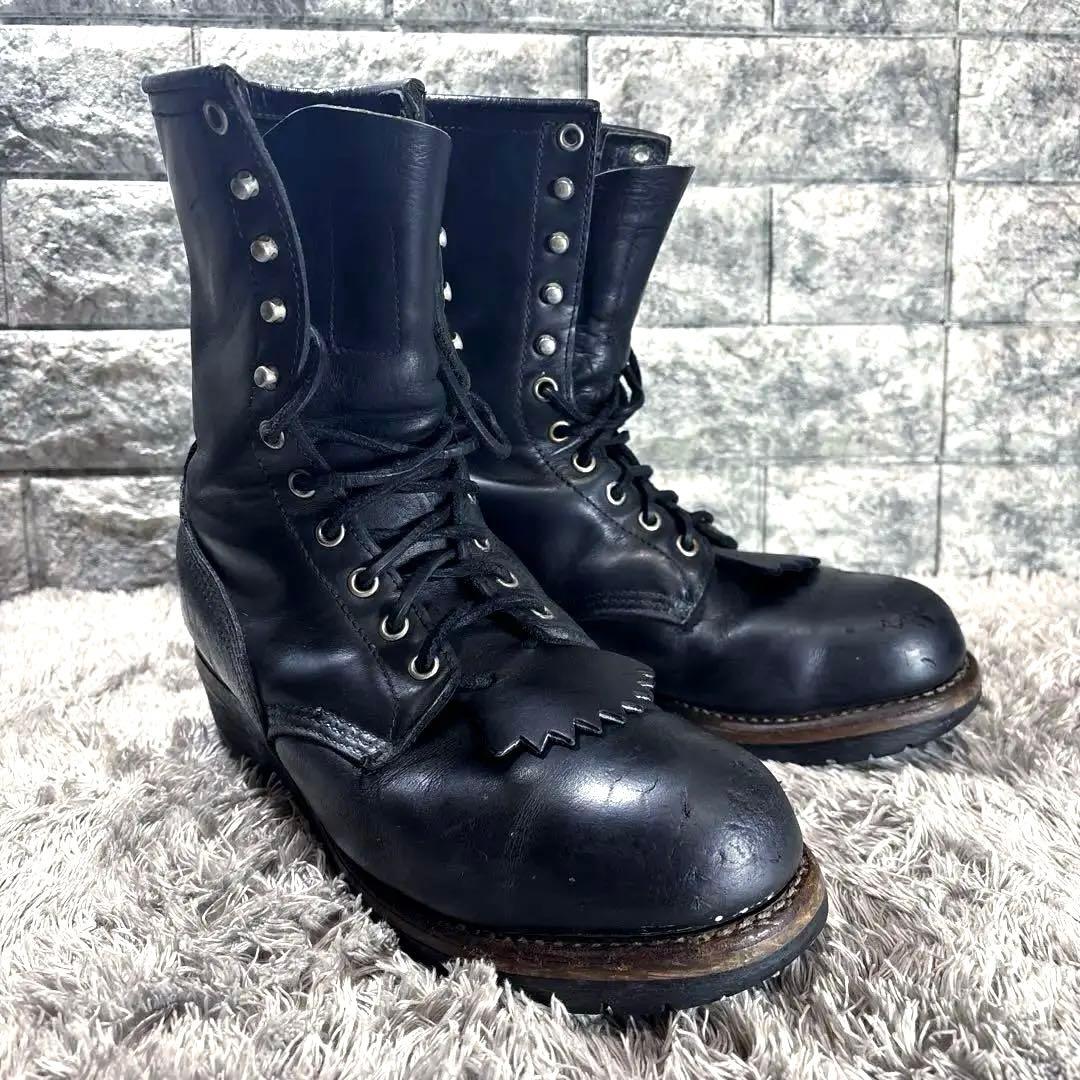 REDWING 2218 廃番 ロガーブーツ キルティ ビンテージ USA 革紐