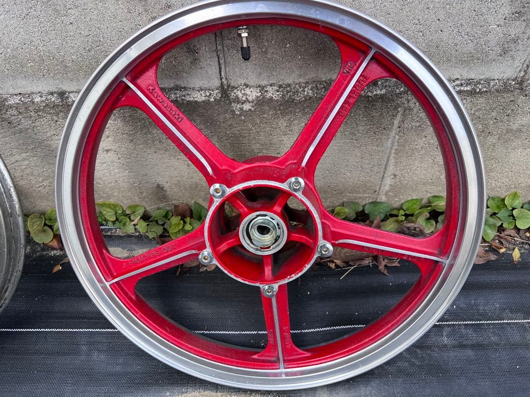 Z400GP KZ400M 純正ホイール