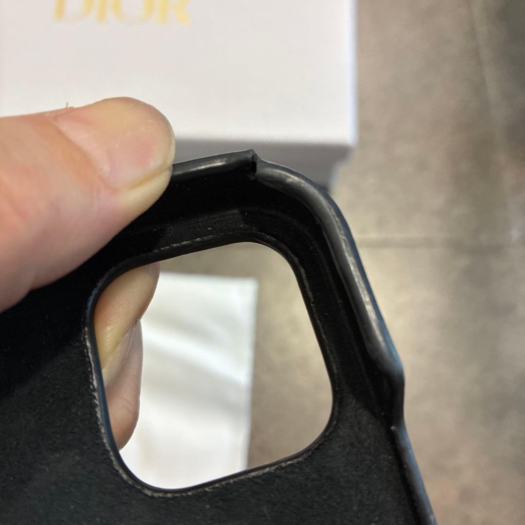 Dior iPhoneケース ブラック・ベージュ