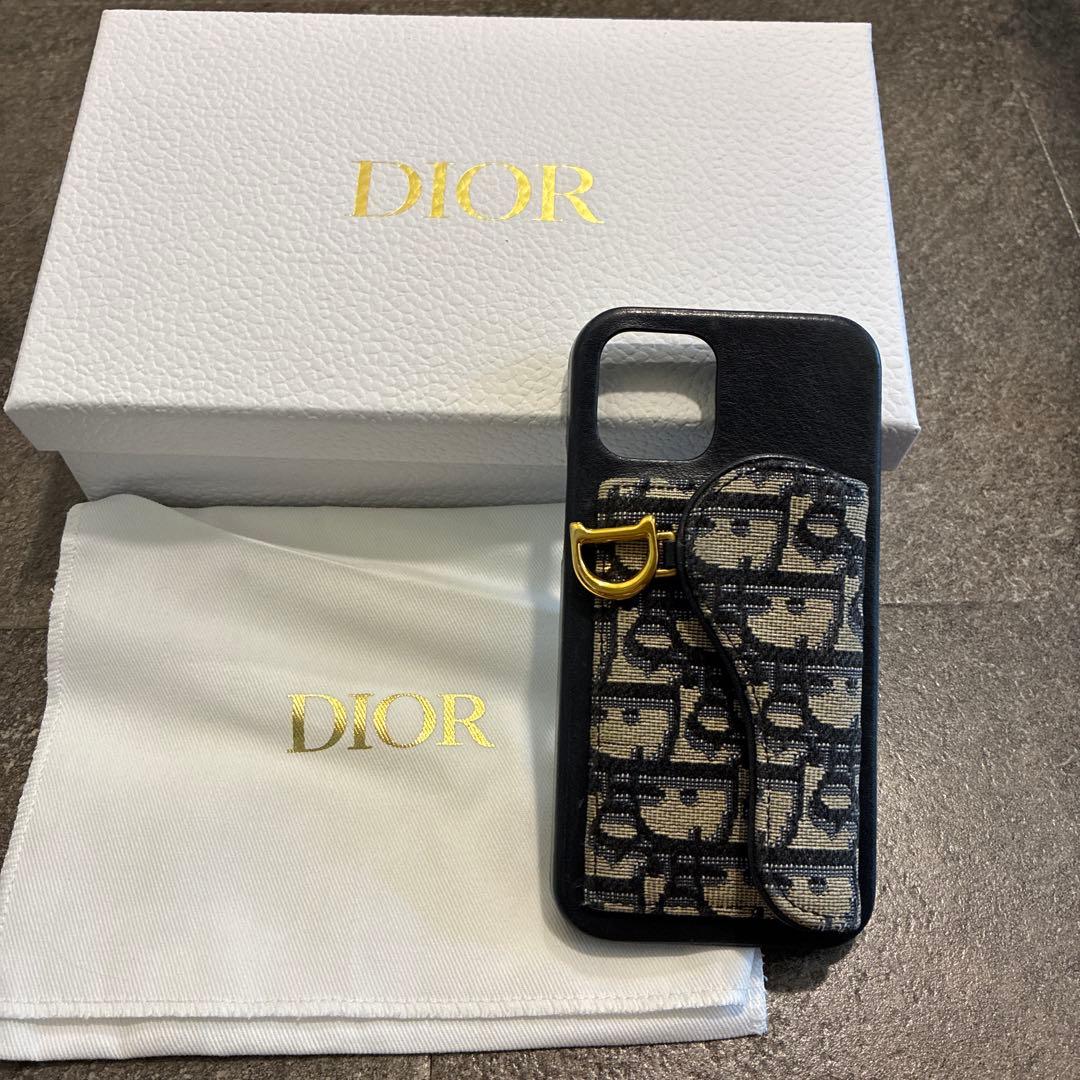 Dior iPhoneケース ブラック・ベージュ