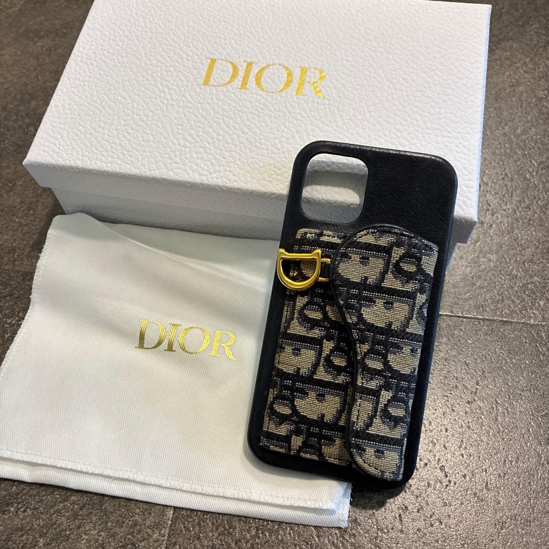 Dior iPhoneケース ブラック・ベージュ