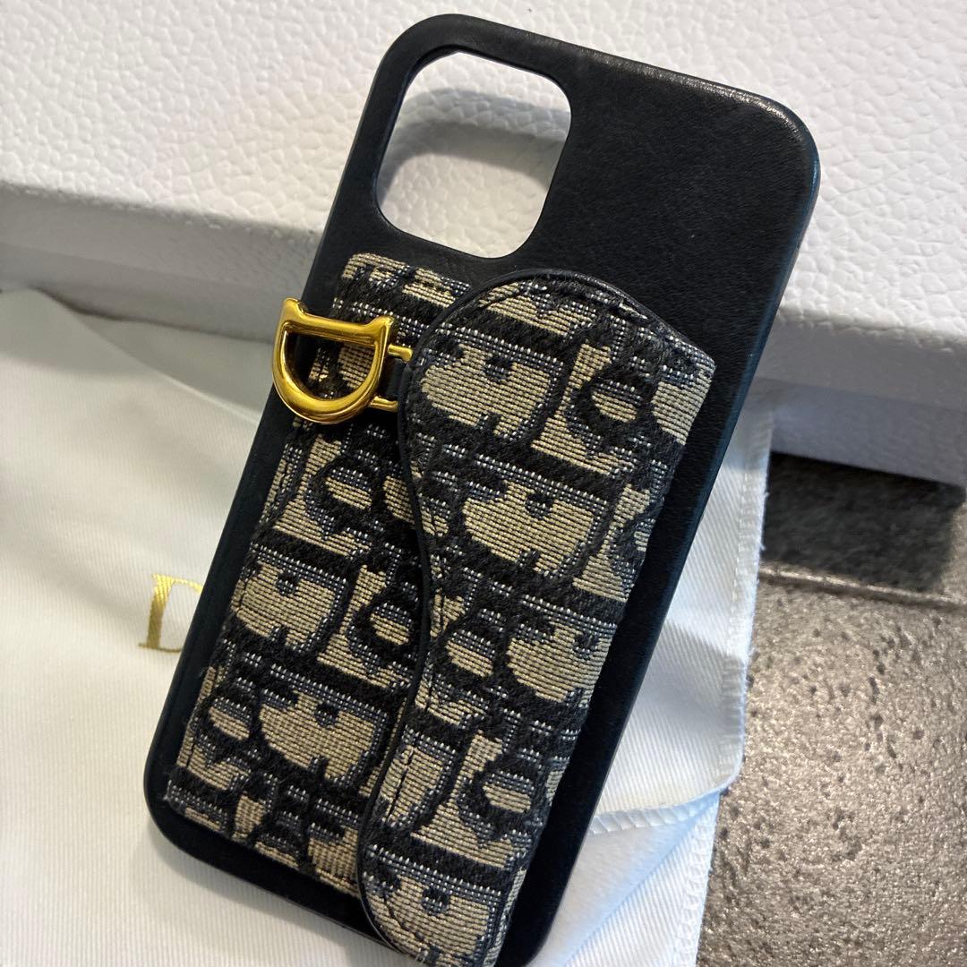 Dior iPhoneケース ブラック・ベージュ