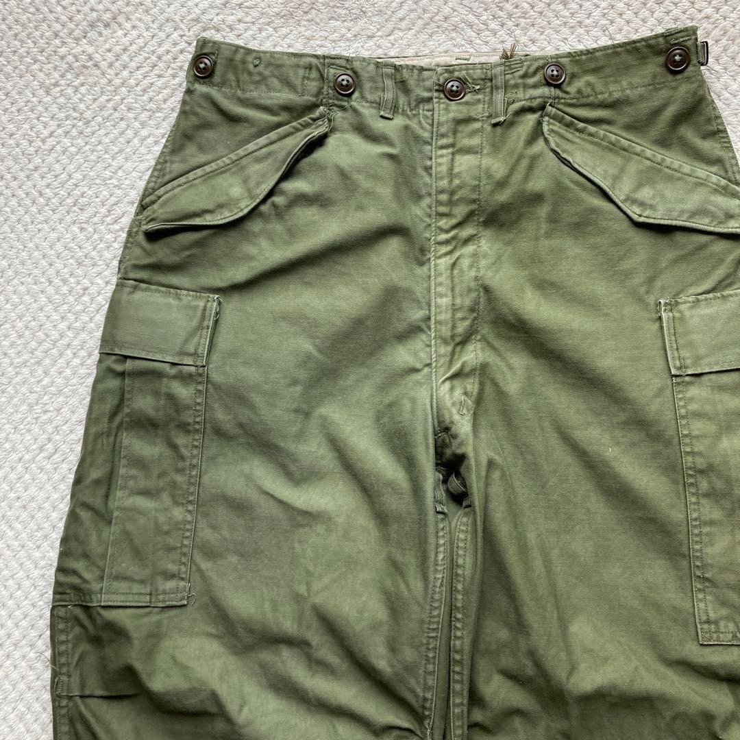 米軍実物 50s M-51 パンツ 軍パン カーゴパンツ ファティーグパンツ