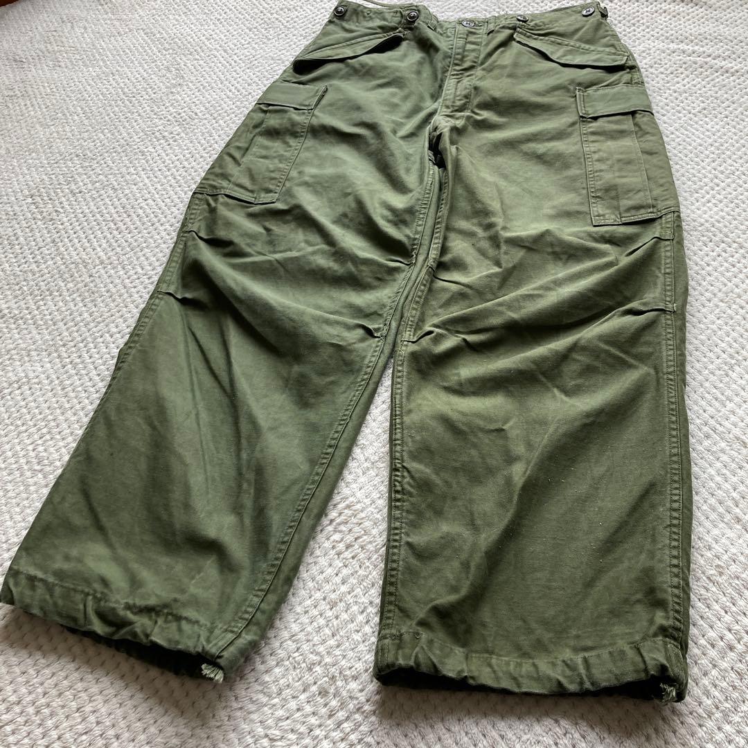 米軍実物 50s M-51 パンツ 軍パン カーゴパンツ ファティーグパンツ