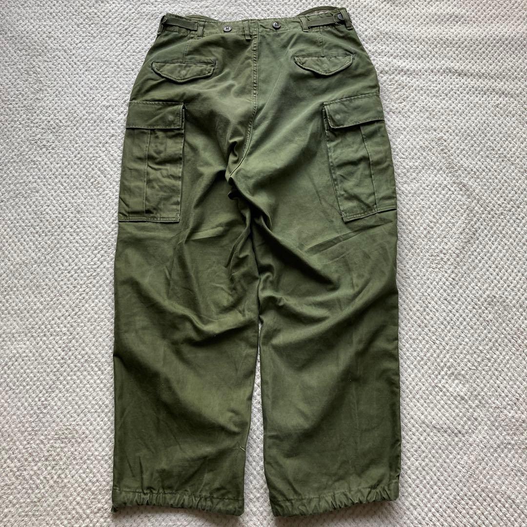 米軍実物 50s M-51 パンツ 軍パン カーゴパンツ ファティーグパンツ