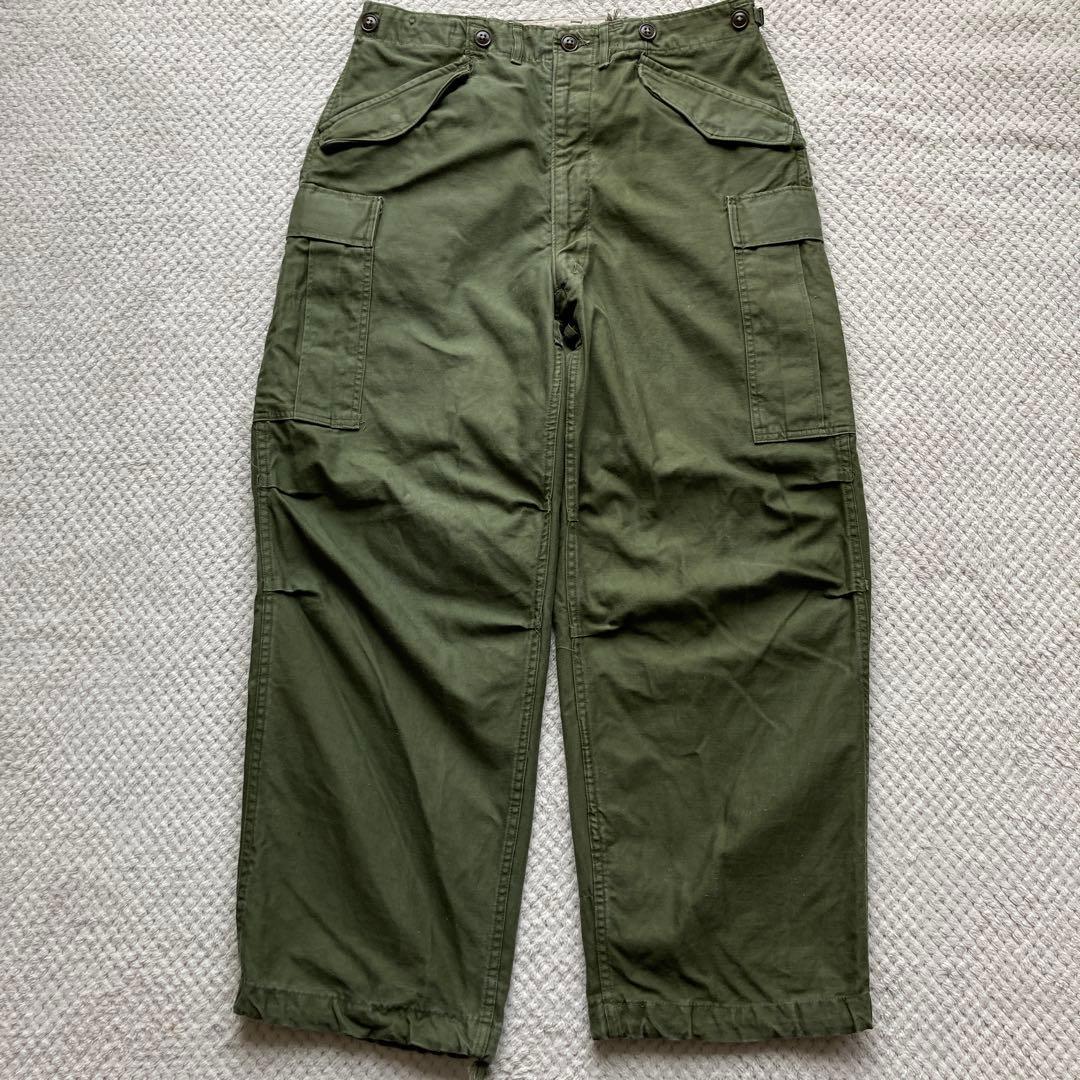 米軍実物 50s M-51 パンツ 軍パン カーゴパンツ ファティーグパンツ