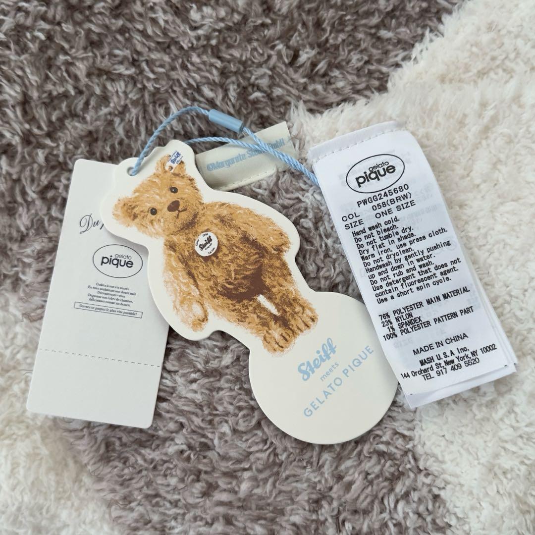 新品未使用タグ付き☆ジェラートピケブランケットシュタイフコラボJames