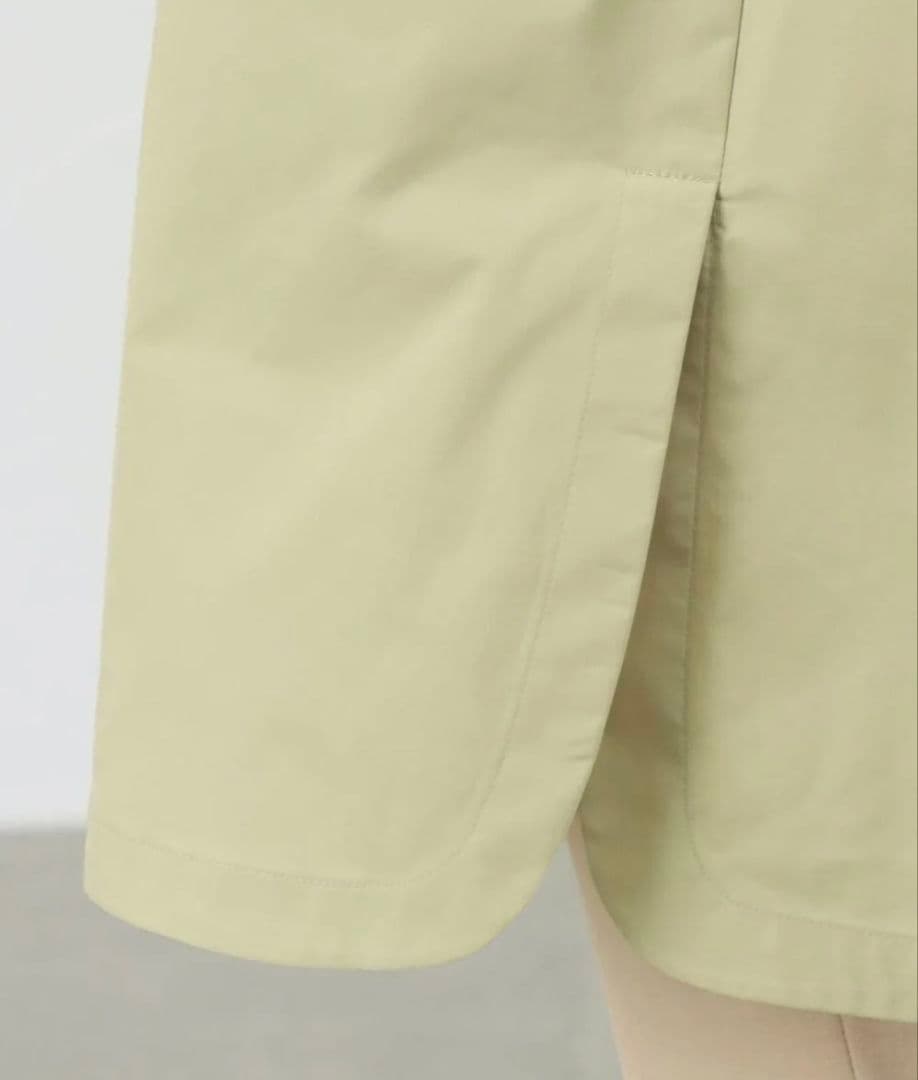 【新品】 アマカ《撥水・花粉防止》多機能コート（ブラックネイビー）サイズ３８