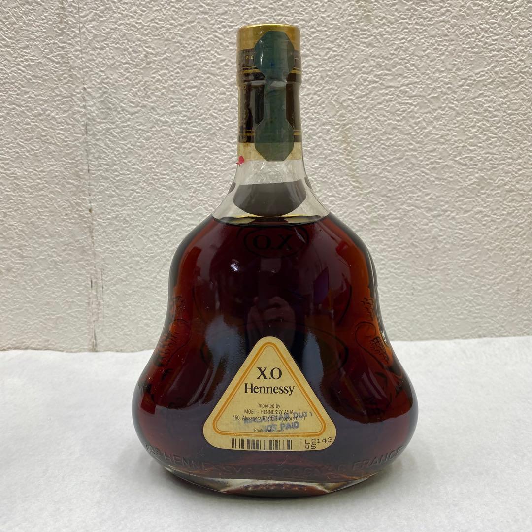 未開栓 Hennessy X.O ヘネシー 700ml　金キャップ　クリアボトル