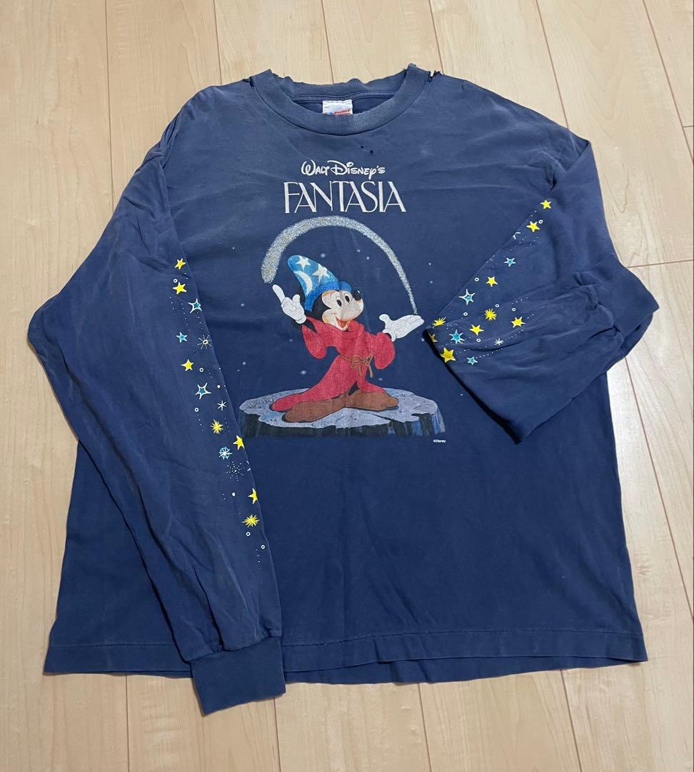 Saint ミッキーマウス 長袖カットソー