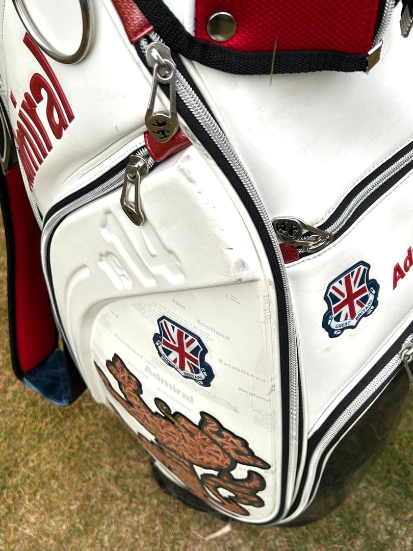 K.たろう❗️ アドミラル(Admiral )ゴルフバッグ