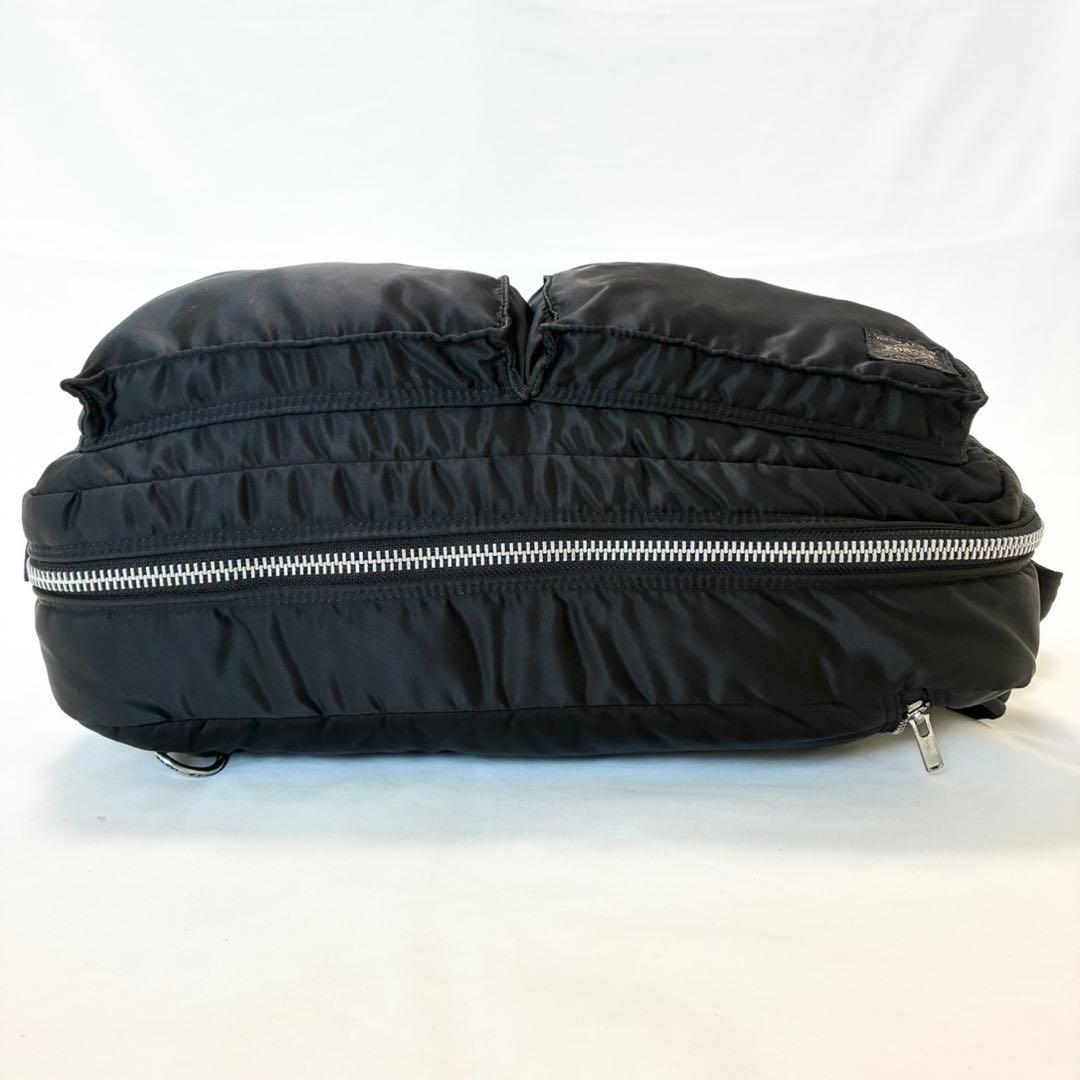 【美品】ポーター タンカー 2way ビジネスバッグ リュック 黒 A4可