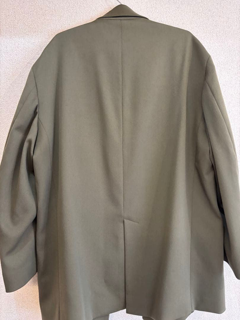 AMERI UND EMBELLISH PAPA JACKET　カーキSサイズ