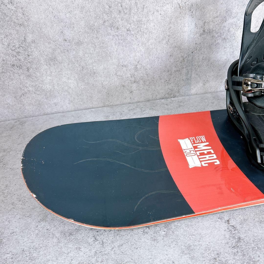 FLOWフロウ150センチ×FLUXバイン2点セット メンズスノーボード