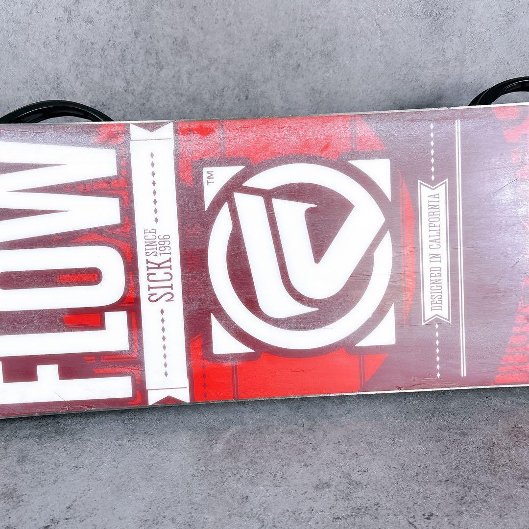 FLOWフロウ150センチ×FLUXバイン2点セット メンズスノーボード