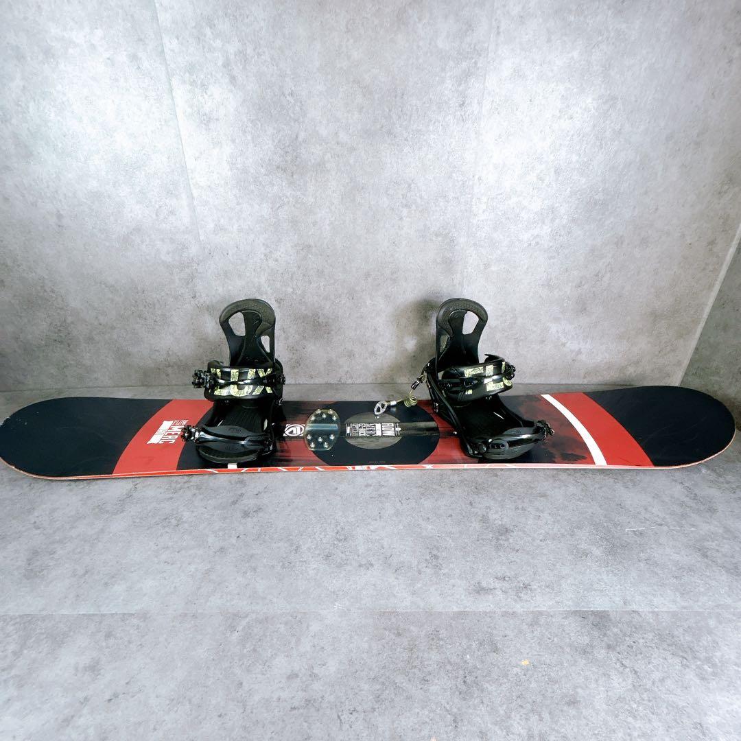 FLOWフロウ150センチ×FLUXバイン2点セット メンズスノーボード