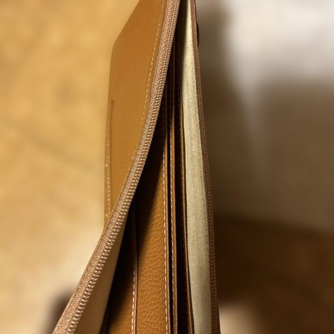 ATAO 長財布　バティキャメル