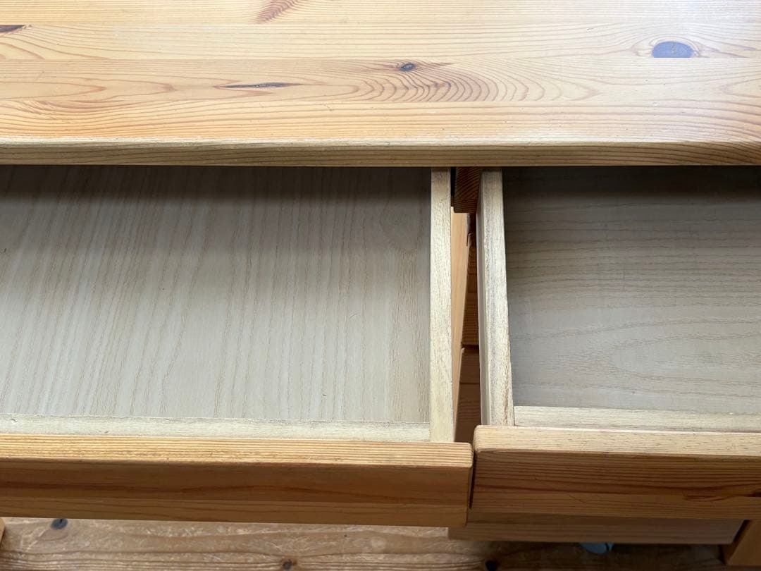 ▶︎お値下げ可能◀︎無印良品　パイン材　学習机　デスク