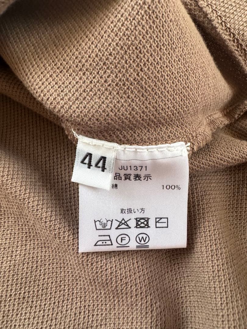 【新品未使用】クルチアー二 鹿の子ポロシャツ