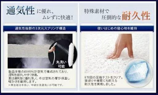 〈アイリスオーヤマ〉Airy エアリー 敷きパッド シングル 未使用品