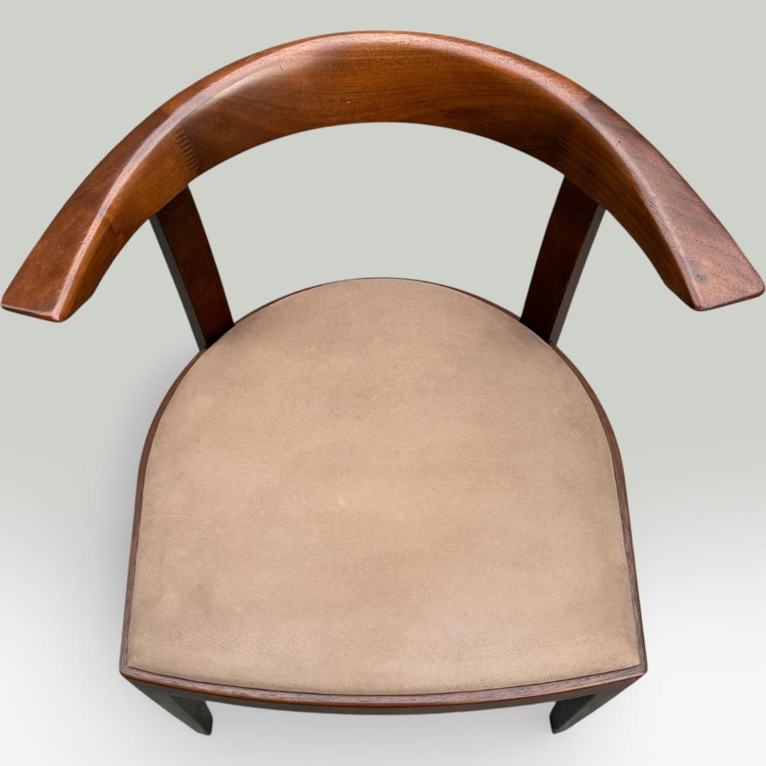 美品　カンディハウス　ダイニング　チェア　アームチェア　１