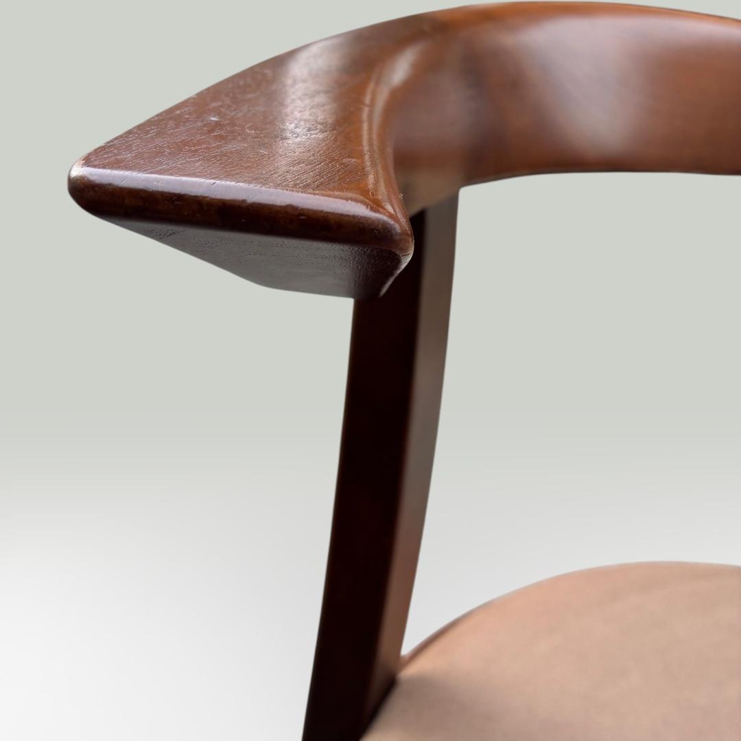 美品　カンディハウス　ダイニング　チェア　アームチェア　１