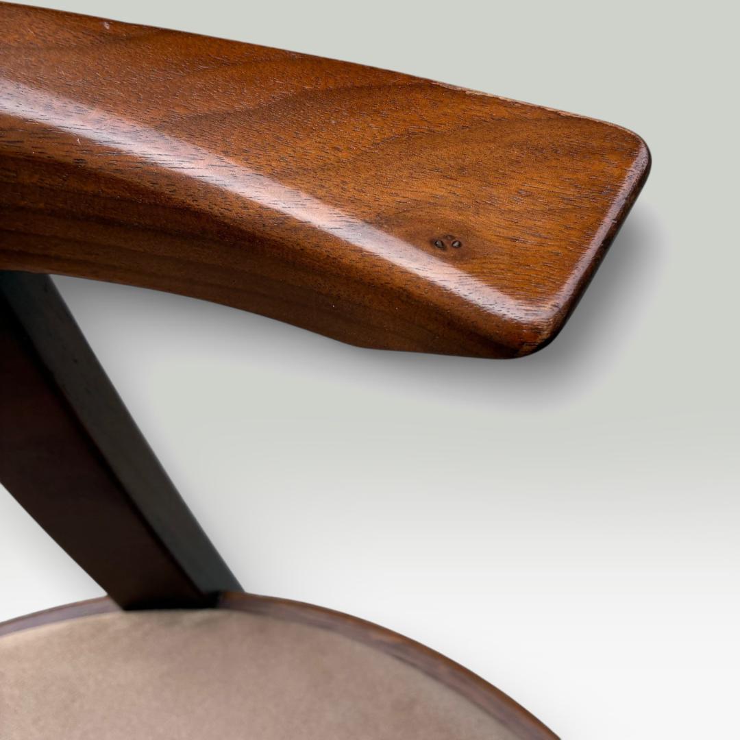 美品　カンディハウス　ダイニング　チェア　アームチェア　１