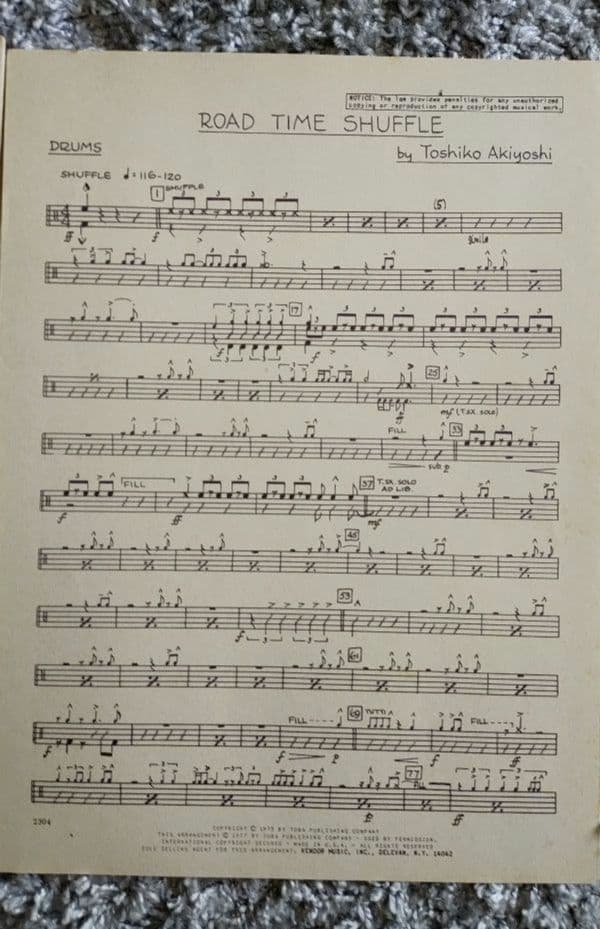 アート・デザイン・音楽 Road Time Shuffle by Toshiko Akiyoshi